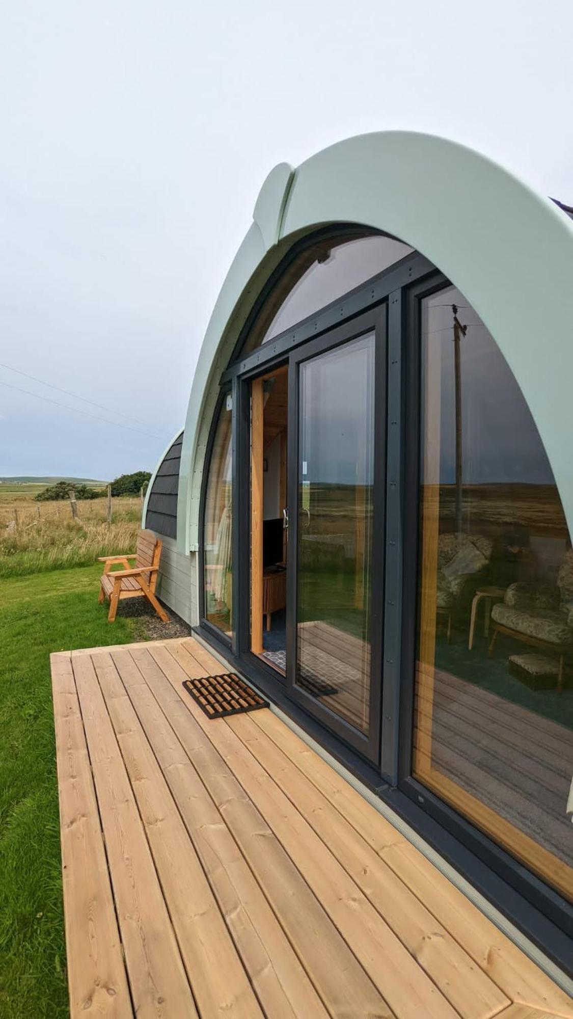 Evas Howe Lodge Orkney Esterno foto
